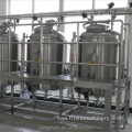 CIP cleaning system for tomato paste production line